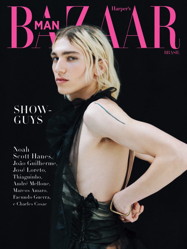 Harper's Bazaar Brasil MAn April 2024 (c) Stéphanie Volpato, Arthur Mayadoux, Noah Scott Hanes, Christina Lutz, Maison Margiela, Cartier