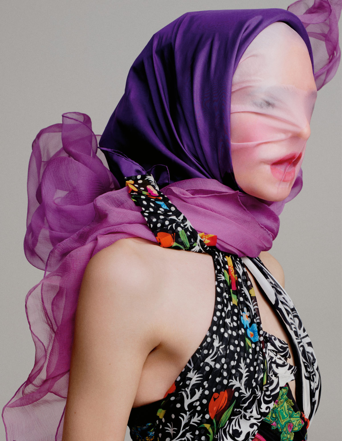Scarfs styled by Arthur Mayadoux with Drome & Charvet shot by Armin Morbach