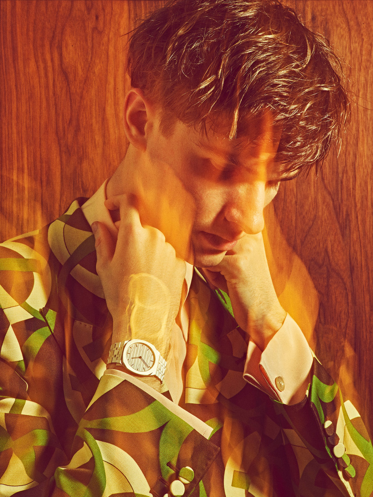 L'Officiel Hommes Pierre de Maere par Arno Lam et Arthur Mayadoux en Gucci