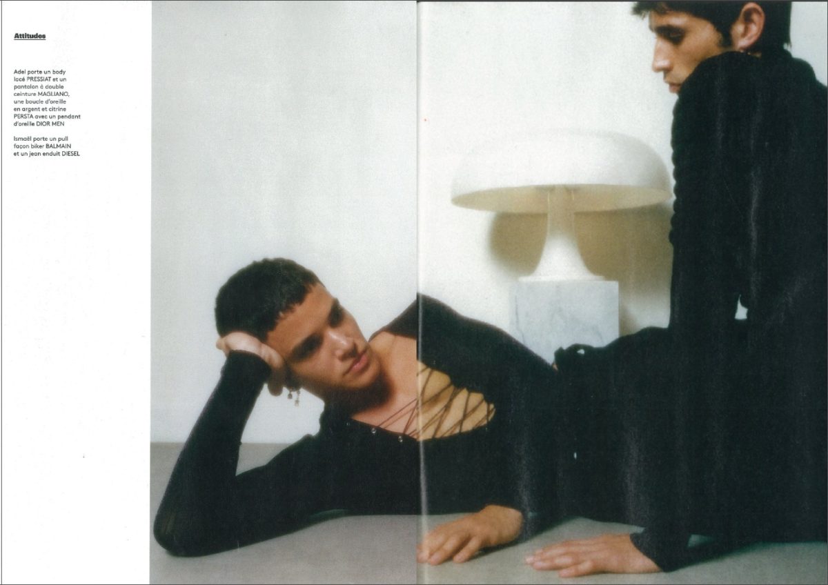 Arthur Mayadoux Celine Bischoff Apollo Magzine Ismael Charon Adel Bouteldja